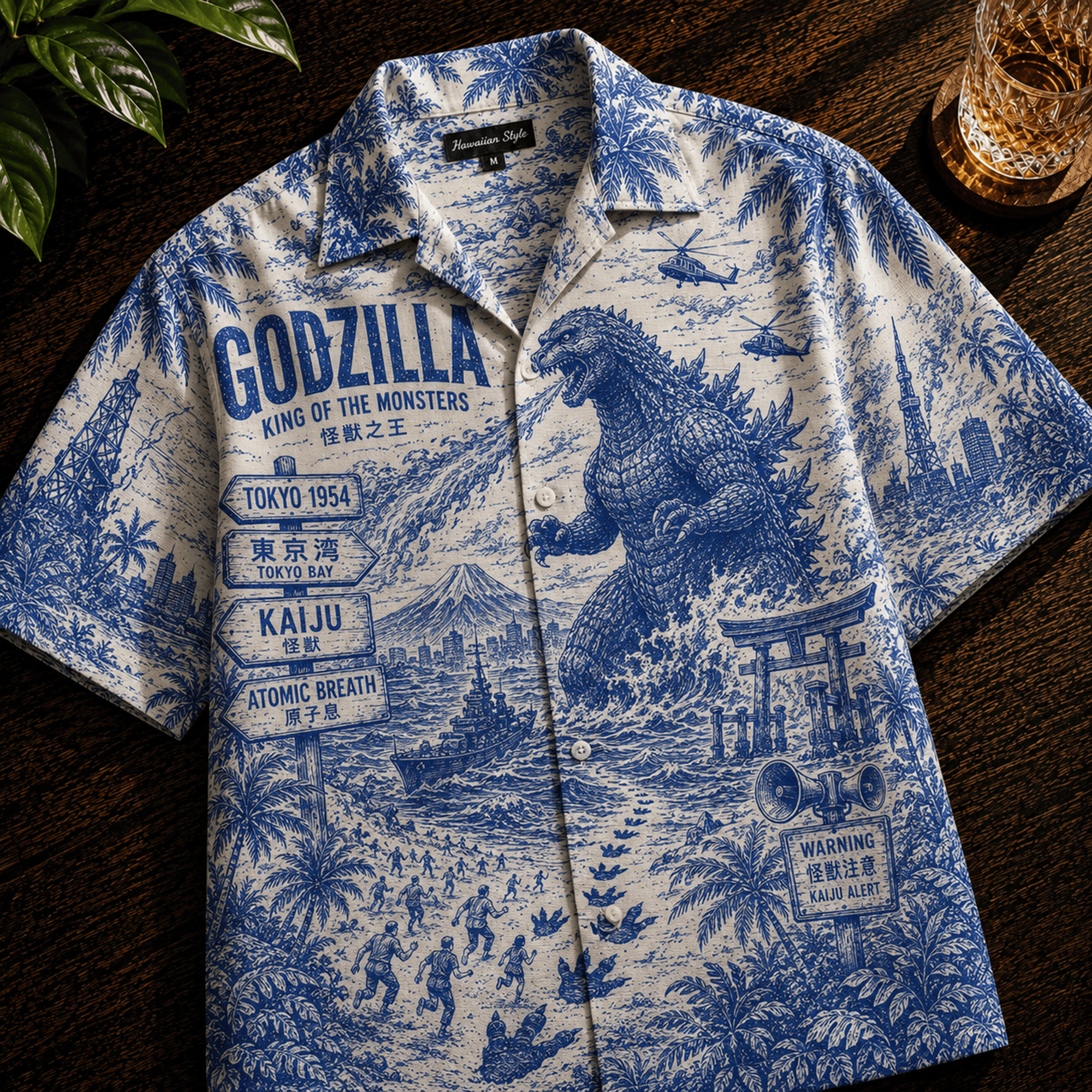 PREMIUM GDZ HAWAIIAN SHIRT LNTH