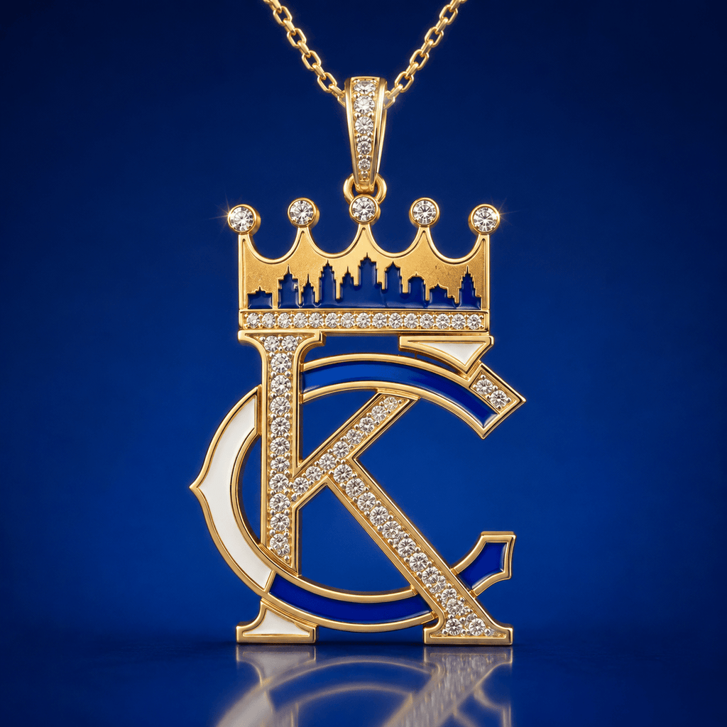 KCR Solid Gold Chain with Diamond Pendant BMD