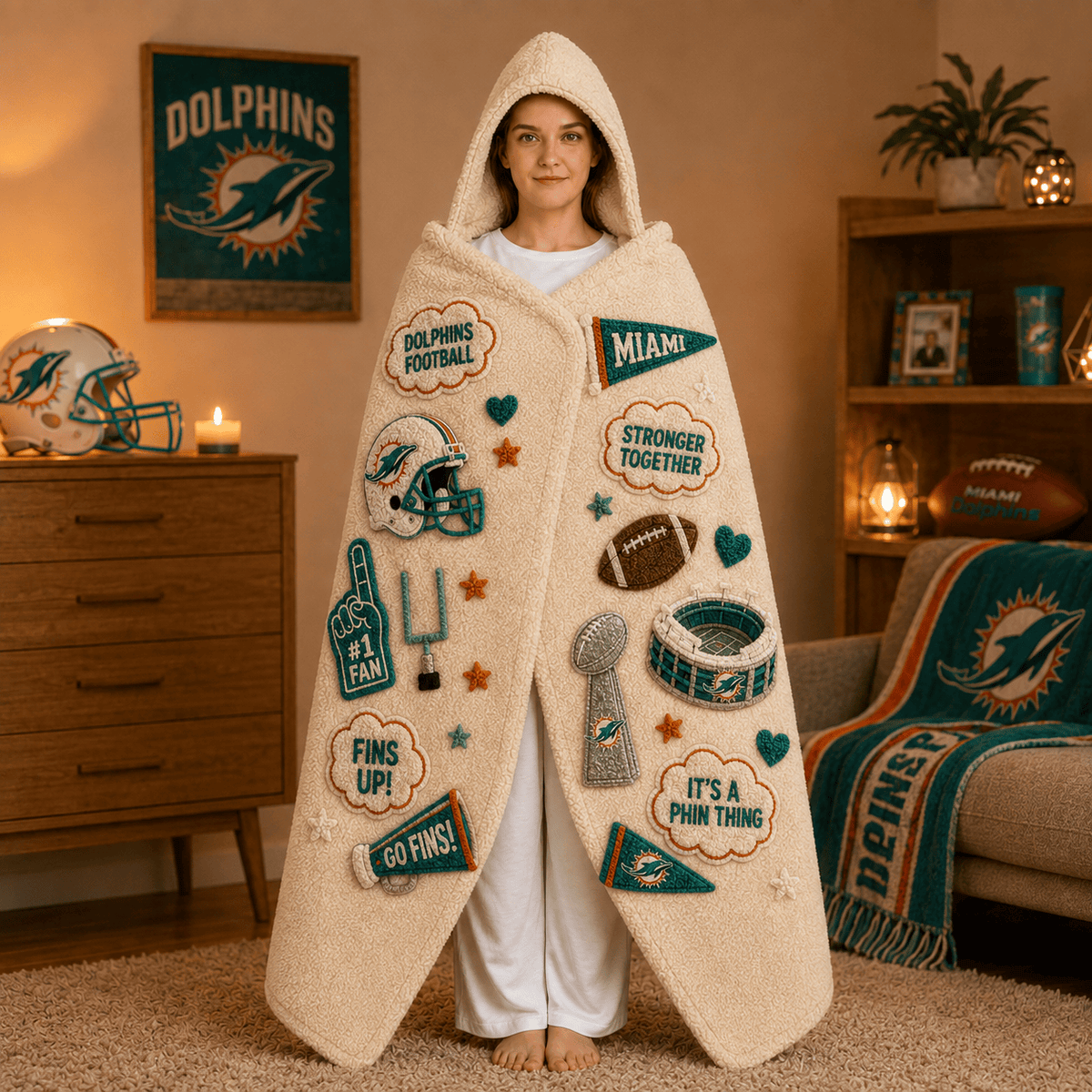Premium MDP Hooded Blanket BMD