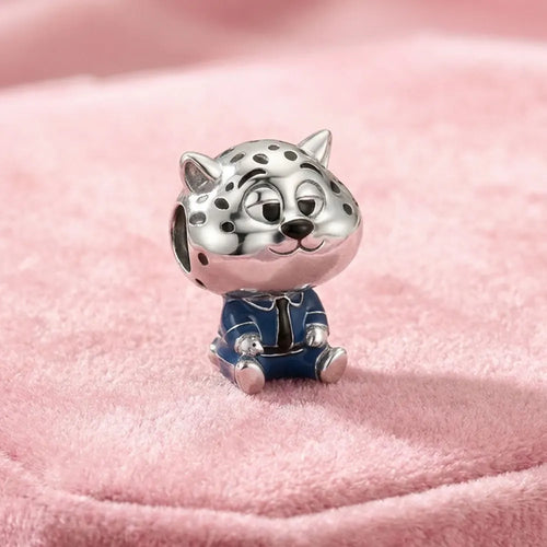 DSN creative charms Disney Zootopia enamel animals beads Judy cartoon cute charms for snake chain bracelet jewelry accessories